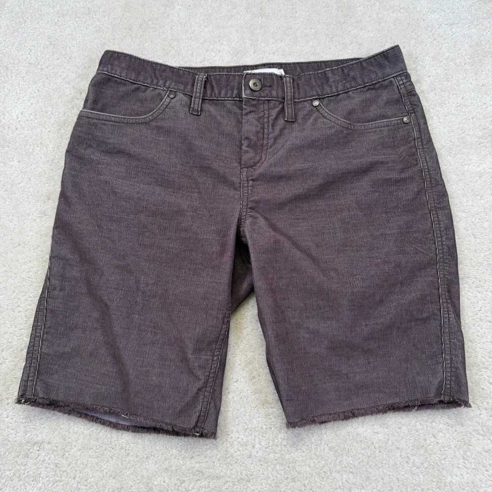 Carve Designs Oahu Corduroy Shorts Womens Size 6 Brown 10